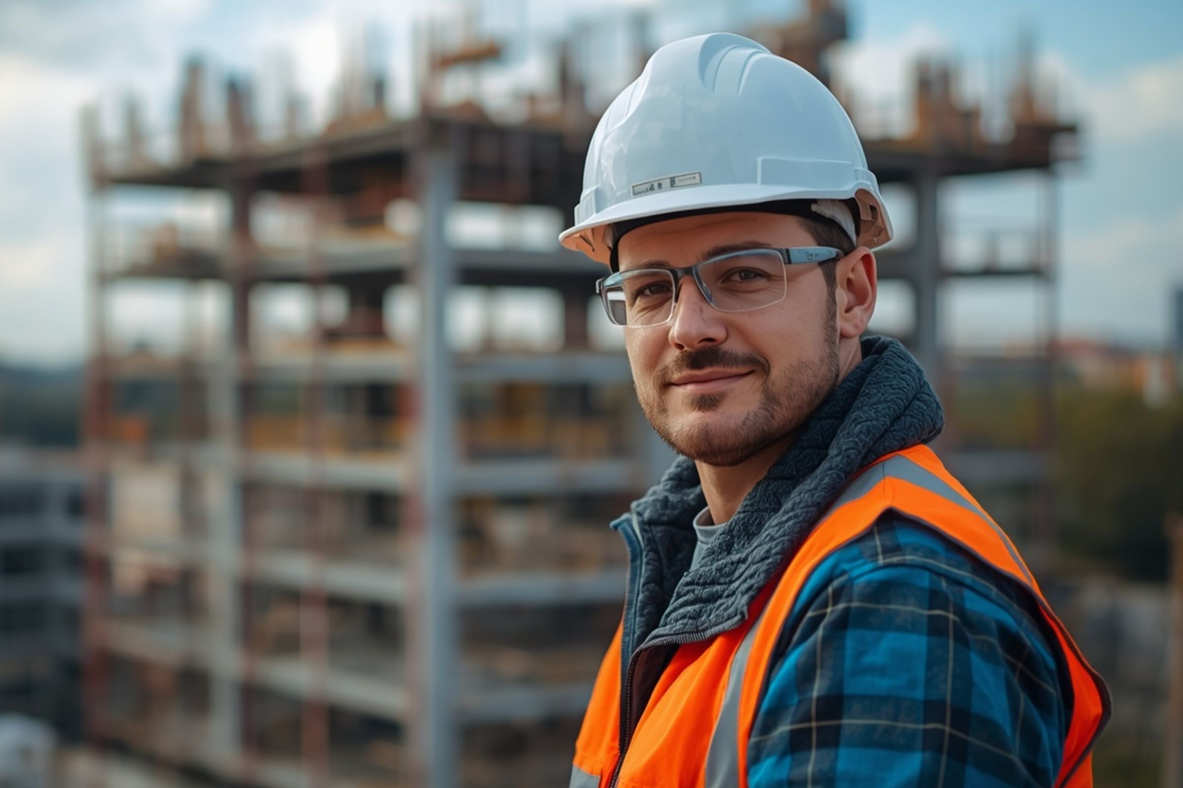 Sicherungsposten (SiPo) auf einer Baustelle